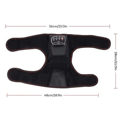 Wireless Heated Knee Massager with Air Pressure Compression
