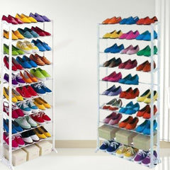 10-Tier Tall Shoe Rack Storage Organizer