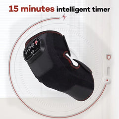 Wireless Heated Knee Massager with Air Pressure Compression