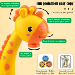 LED Drawing Projector Table for Kids, Projection Painting Board with Erasable Drawing Surface