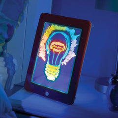 Kids Learning Magic Drawing Pad with LED Light Board